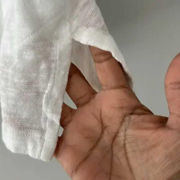 J.Jill Women’s Cardigan Linen Blend Hooded Summer Beach Vacation Travel Resort - Picture 7 of 9